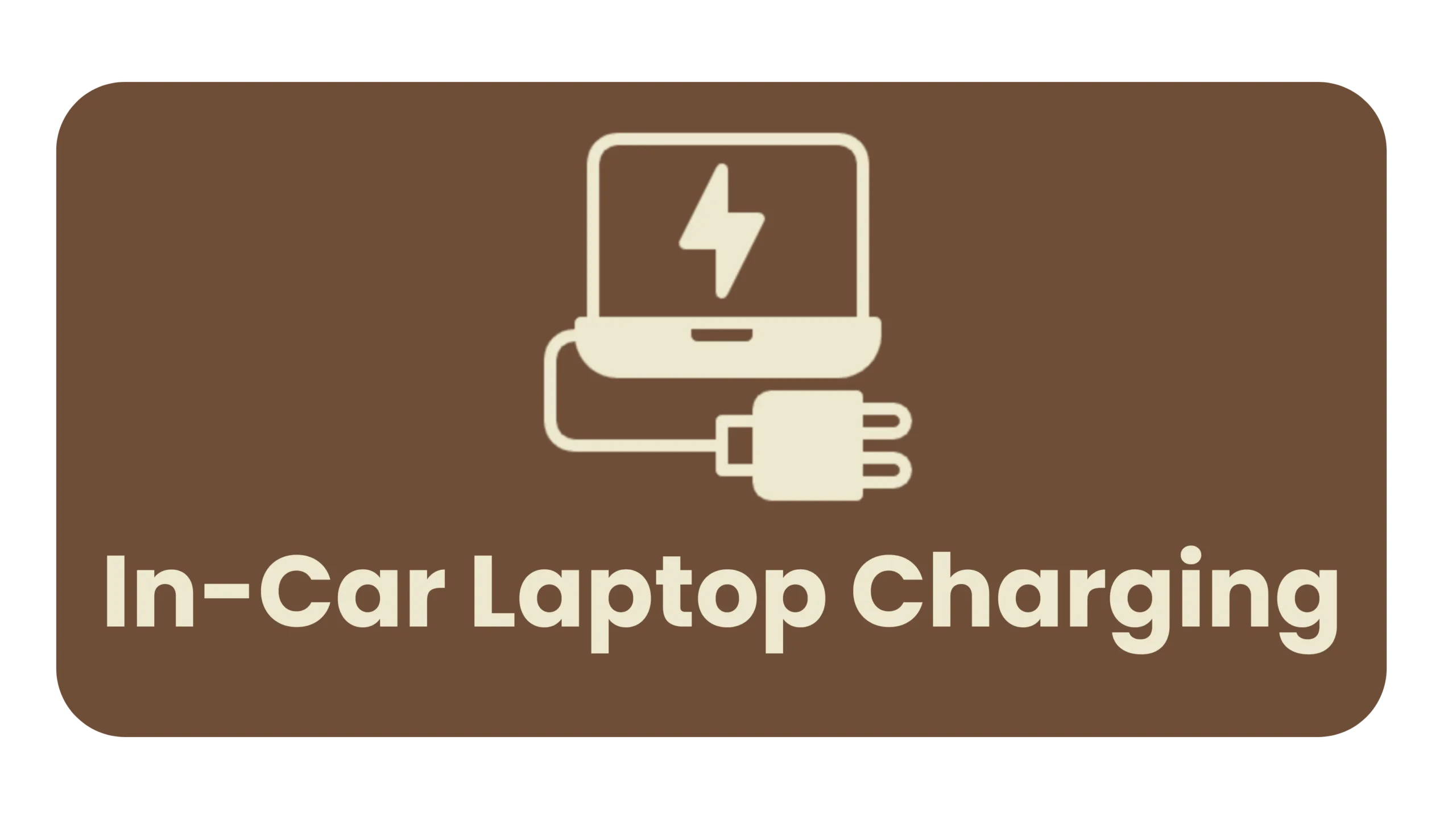 Cabtan Amenities Laptop Charging